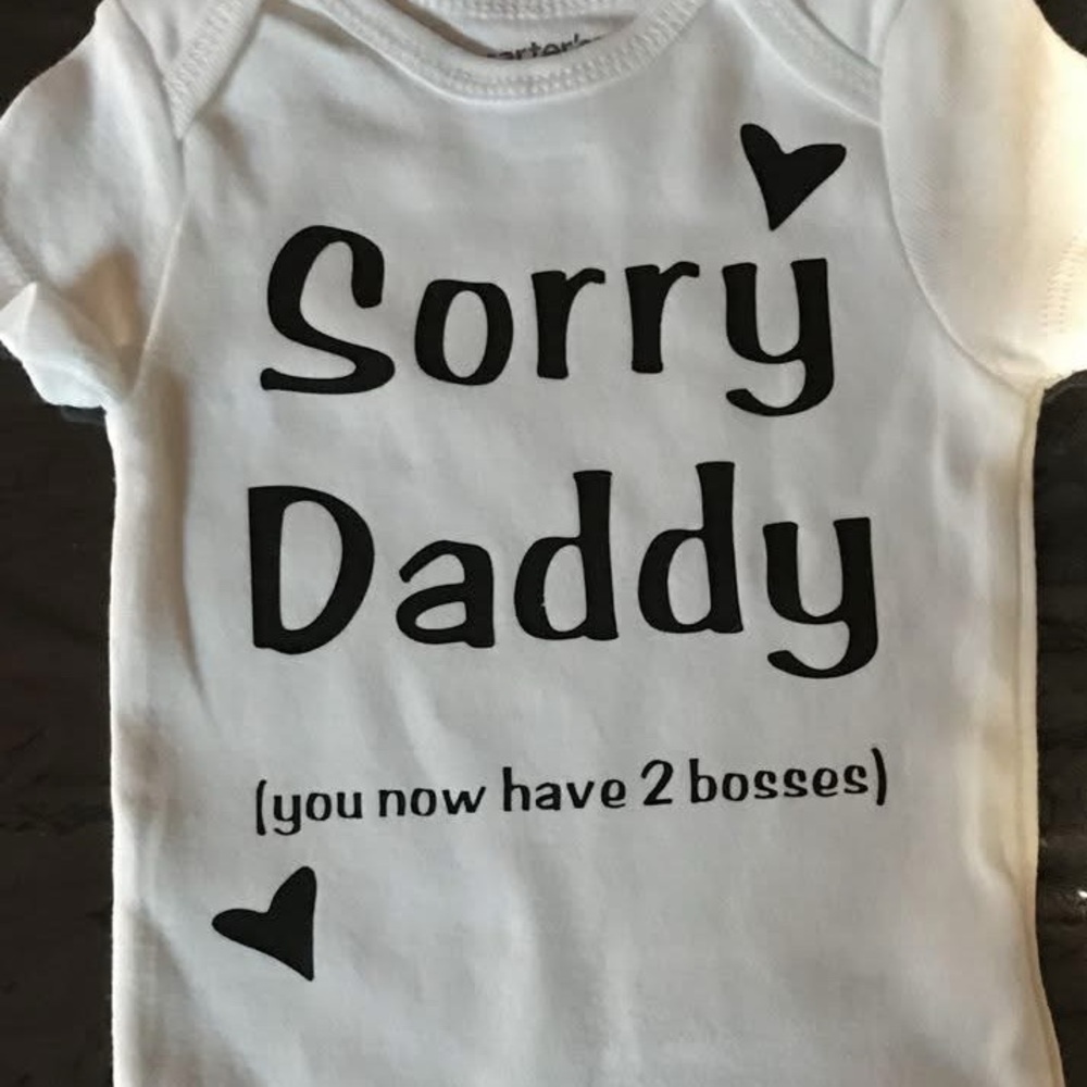 White Baby Onesie